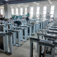 Tourniquet à ailettes haute vitesse ZENIDEA, anti-pincement, anti-collision, fonctionnement silencieux, moteur sans balais, pour complexes commerciaux et lieux publics