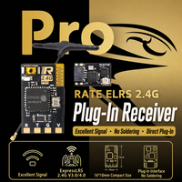 Récepteur RATE ELRS 2.4G PRO pour drones FPV, avions à voilure fixe et accessoires pour modèles réduits d'avions