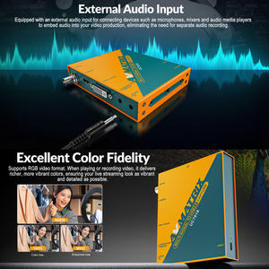 Boîtier de <span class=keywords><strong>capture</strong></span> vidéo USB3.0 multi-signaux non compressé UC7018 pour caméra, entrée SDI//DVI-I/VGA/CVBS/S-<span class=keywords><strong>VIDEO</strong></span>/YPbPr via USB Type-C - Product Image 4