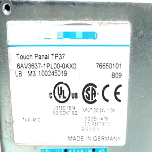 <span class=keywords><strong>1</strong></span> Stück Brandneues Original Touch Tp37 6av3637-1pl00-0ax0 6av3 637-1pl00-0ax0 Eb09 SPS Industrielle Automatisierung - Product Image 3