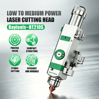 Fournisseur agréé DETON, tête de découpe laser à mise au point manuelle Raytools BT210S pour la découpe de métaux plats à faible et moyenne puissance