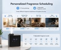 Diffuseur d'arômes intelligent en aluminium OEM, 200 ml, contrôlé par WiFi, sans eau, vente en gros, machine à parfum pour la maison et l'hôtel