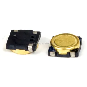 Transductor electromagnético 5,5x5,5 x H1.7mm Zumbador de parche pasivo 3V 5mm 4000Hz Mini SMD Zumbador