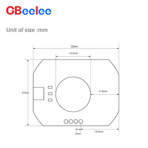 Độ cao cao Serie PWM đầu ra điều khiển ánh sáng cảm biến lò vi sóng Radar Mô-đun cảm biến với hồng ngoại điều khiển từ xa điều khiển thời gian thực - Product Image 4