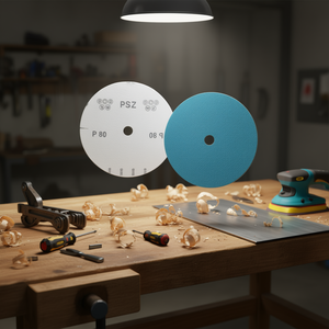 Heavy Velcro Sanding <b>Discs</b> P80 150mm For Wood <b>Metal</b> Finishing - Product Image 3