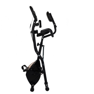 Bicicleta estática magnética <span class=keywords><strong>plegable</strong></span> para hacer ejercicio en el hogar, equipo de gimnasio para hacer ejercicio en el interior - Product Image 6
