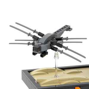 MOC1511 Puzzle de <span class=keywords><strong>film</strong></span> Série créative <span class=keywords><strong>Dune</strong></span> Ornithopter Cadeaux pour adultes et enfants Blocs de construction en plastique DIY Ensembles éducatifs Jouets pour enfants - Product Image 4