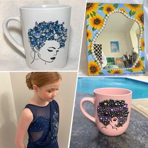 Yantuo Flat-Back AB Màu 2-14Mm Nửa Mặt Ngọc Trai Số Lượng Lớn Rhinestone Ngọc Trai ABS Nửa Ngọc Trai Giao Hàng Nhanh Được Sử Dụng Cho Trang Trí - Product Image 5