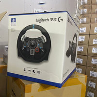 Volant et pédales de course Logitech G29 en plastique compatibles PS4/PS5 pour jeux de simulation - Horizon 5 Ouka 2 Need for Speed