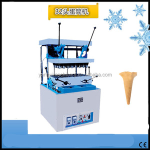 เครื่องทำไอศกรีมลูกกลิ้งทรงกรวยเครื่องทำวาฟเฟิลแบบแมนนวลเครื่องทำไอศครีมกรอบไฟฟ้าเครื่องทำโคนบิสกิตช็อคโกแลตวาฟเฟิล - Product Image 3