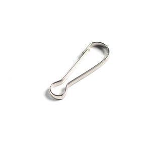 304 fermaglio a molla a prova di ruggine in acciaio inossidabile con fermaglio a molla per portachiavi con carta d'identità componenti della borsa per gioielli - Product Image 4