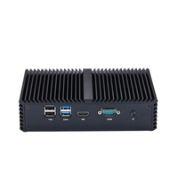K30731G6-S05 Intel Core I3 Dual-Core, Router Firewall con 6 Puertos Gigabit LAN, Mini PC Sin Ventilador, Almacenamiento SSD+HDD, RAM DDR4 para Uso Empresarial