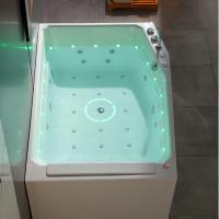 Robinetterie de douche CE moderne avec protection anti-fuite, subwoofer audio Sundown, lumière LED colorée, jet pour bain à remous, cascade de massage en PVC