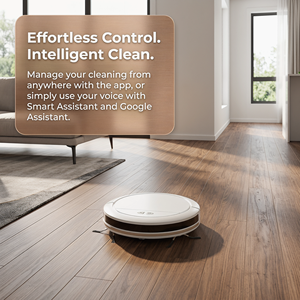 Robot Vacuum <b>Cleaner</b>, App Remote Control, Quiet Operation, Auto Return Charging for Hardwood Floor & Carpet Cleaning - Product Image 4