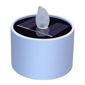Lampe solaire à bougie 3W LED, éclairage extérieur de jardin, lumière de nuit décorative, éclairage paysager pour cour et fêtes - Product Image 2