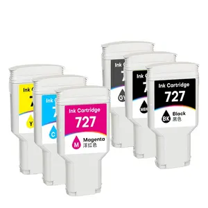 Heshun 727 Plotter Levendige Kleur Compatibele Inktcartridge Hp 727 Compatibel Voor Hp Designjet T920/T930/T1500/T1530/T2500/T2530