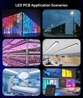 Kits de modules LED RVB personnalisés de 79 mm, 10 W-36 W, 12 V, carte de circuit imprimé adressable pour l'éclairage des piscines