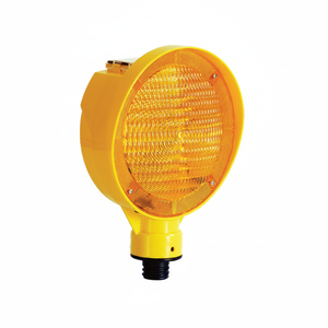 Nuevo Cono de Advertencia Solar Amarillo con Luz Intermitente para Barrera Vial 11825 FL S Ileritraffic PC-ABS 90x215x290mm 0.75kg - Product Image 2