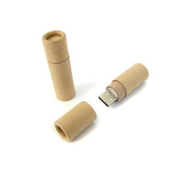 Kdata - Venta al por Mayor de Regalos de Boda Personalizados, Memoria USB 2.0 de 4GB 8GB 16GB 32GB 64GB 128GB, Caja de Madera para Memoria USB, Nuevo