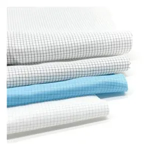 Panic Buying Grey Textile Fabrics Cotton Twill Antistatic Carbon Fiber Heating Conductive Fabric