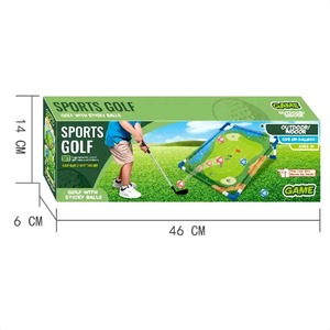 Ensemble de <span class=keywords><strong>jeu</strong></span> de <span class=keywords><strong>golf</strong></span> d'intérieur et d'extérieur facile à assembler avec des balles collantes, jouet sportif sûr pour les enfants, amusement familial, pratique à tout moment et en tout lieu - Product Image 6