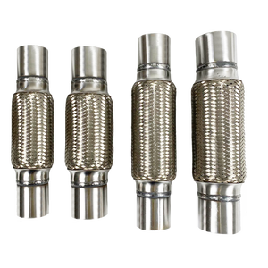 Venta al por mayor <span class=keywords><strong>de</strong></span> fábrica, piezas Autu <span class=keywords><strong>de</strong></span> alta eficiencia, tubos <span class=keywords><strong>flexibles</strong></span> universales, soporte <span class=keywords><strong>de</strong></span> <span class=keywords><strong>acero</strong></span> <span class=keywords><strong>inoxidable</strong></span>, sistema <span class=keywords><strong>de</strong></span> escape <span class=keywords><strong>de</strong></span> coche, tamaño personalizado - Product Image 5