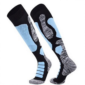 Chaussettes en coton de haute qualité SASPORTS LEAGUE, logo personnalisé sur le dessous, yoga, absorbantes, décoration nœud, hiver, femme - Product Image 2