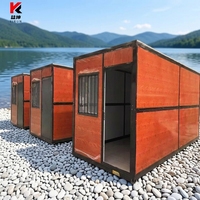 Maison conteneur pliable, maison mobile, conception préfabriquée à pliage rapide pour dortoirs de travailleurs, logements d'urgence et bureaux de chantier