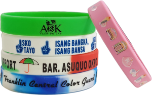 Pulseras de Silicona Personalizadas de Alta Calidad, Pulseras de Goma con Mensaje o Logotipo, Banda Promocional de Calidad - Product Image 2