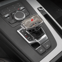 Poignée de levier de vitesses en cristal pour Audi Q7 4M A6 C8 Q8 SQ5 A5 F5 A4 B9 S4 RS5 RS6 A7 4K SQ8 (conduite à gauche LHD)