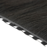 Extensions de cheveux russes fines et invisibles Genius Weft, cheveux bouclés Genius Weft doublement étirés