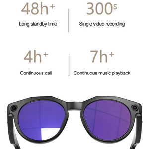 Occhiali Smart da Uomo 2026 di Tendenza con Registrazione Video, Fotocamera HD 800W, Trasmissione WIFI e Assistente Vocale AI - Product Image 3