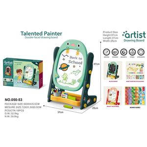 Ürünleri eğitim manyetik çizim oyuncak karikatür penguen çizim şövale oyuncak katlanır çizim kurulu çocuk eğitim masası - Product Image 5