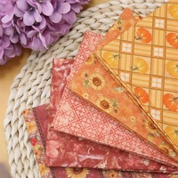 Lot de tissus en gros style Fat Quarter, teinture réactive, tissu à coudre, artisanat fait main, tissu de doublure