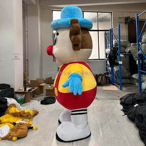 Disfraz de Mascota de Payaso Inflable Personalizado Efun, Disfraz de Mascota de Peluche <span class=keywords><strong>para</strong></span> <span class=keywords><strong>Adultos</strong></span> Unisex, Divertido <span class=keywords><strong>para</strong></span> Fiestas de Halloween, Carnaval, Vacaciones, en Venta - Product Image 3