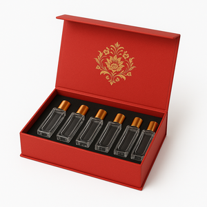 Rullo di profumo con Logo e cofanetto di 12 Mini profumi di <span class=keywords><strong>Lataffa</strong></span> da 50ml-perfetto per la confezione rigida - Product Image 3