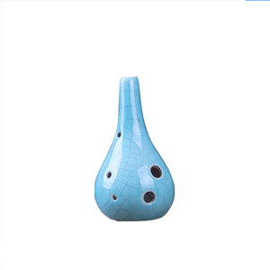 Ocarina de Cerámica de 6 Orificios en Do Alto, Instrumento Musical de Viento Nacional Chino, para Principiantes, Suministro de Fábrica - Product Image 1