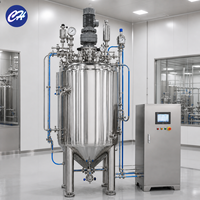Cuve de Fermentation Biologique Sanitaire 200L-20000L en Acier Inoxydable SS316L avec Système de Nettoyage CIP ASME CE
