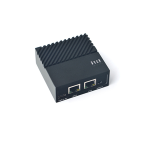 Friendlyelec <span class=keywords><strong>nanopi</strong></span> <span class=keywords><strong>R4S</strong></span> 4GB เคสโลหะสอง Gbps อีเธอร์เน็ตเกตเวย์ RK3399รองรับระบบ OpenWrt Lede V2ray SSR Linux Rockchip - Product Image 1