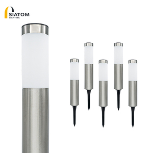 Lampada <span class=keywords><strong>Solare</strong></span> <span class=keywords><strong>da</strong></span> <span class=keywords><strong>Giardino</strong></span> a LED IP65 Impermeabile in Acciaio Inox per Vialetti Esterni - Product Image 2
