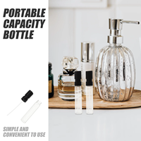 Mini flacons vaporisateurs de parfum rechargeables de 2 ml, format voyage, distributeur de Cologne vide avec pompe de recharge pour les déplacements