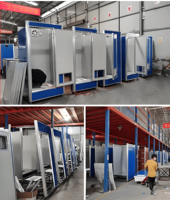 Offre Spéciale – Toilettes Portables Préfabriquées en PEHD avec Base en Acier et Colonnes en Alliage d'Aluminium – Durables et Écologiques pour Chantiers et Utilisation Extérieure