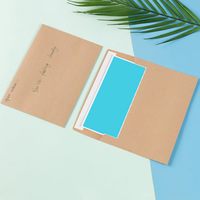 Enveloppes en papier kraft brun Enveloppes pour invitations Enveloppes A7 pour cartes-cadeaux personnalisées Mariage Baby shower Anniversaire
