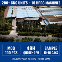 Fabricant de couvercles de moteur moulés sous pression ADC12 usinés avec précision CNC pour boîtier de moteur électrique NEV, pièces de groupe électrogène 5GF, OEM