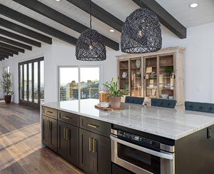 Gabinete de Cocina Modular Moderno de Alta Calidad en Madera Maciza con Estructura de Madera, Encimera de Mármol y Material de Acero - Product Image 5