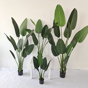 ISEVIAN <span class=keywords><strong>Big</strong></span> leaf alberi artificiali di alta qualità piante di gomma in vaso di verde finto - Product Image 3