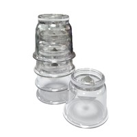 Ensemble de ventouses électriques rechargeables en gros pour soulager les douleurs dorsales – Ventouses de taille étendue, configuration non universelle incluse
