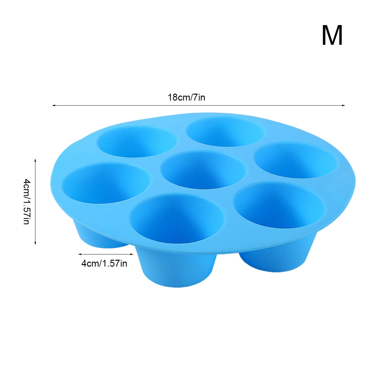 18ซม. สีน้ำเงิน