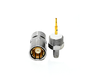 Connecteur RF type <span class=keywords><strong>BT43</strong></span> prise femelle à sertir droit pour câble coaxial BT3002 microdot - Product Image 4