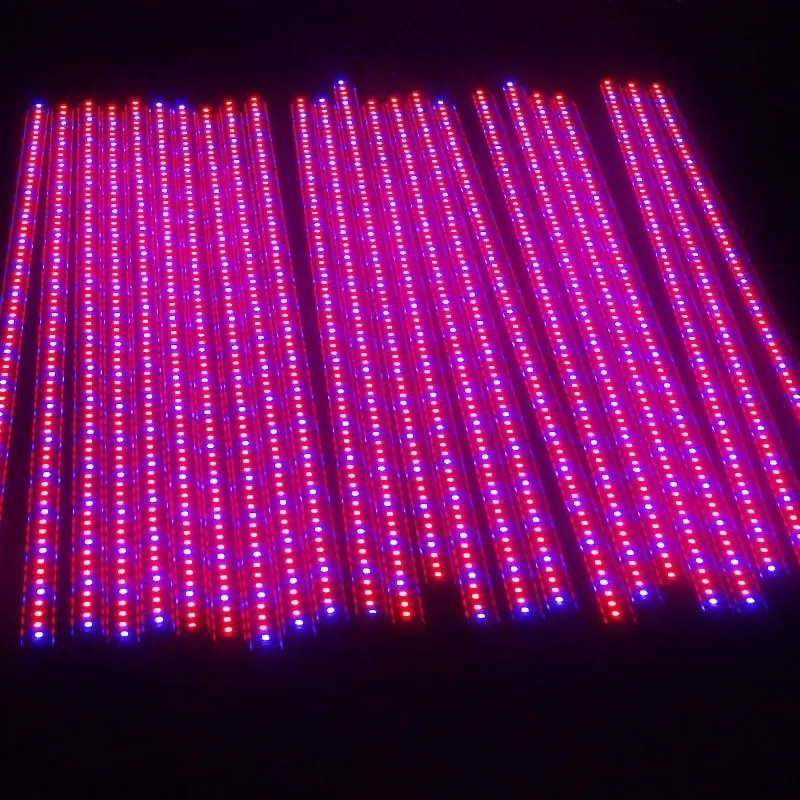 디 밍이 가능한 전체 스펙트럼 빨간색과 파란색 uv ir 유연한 스트립 LED 수경 실내 온실 식물에 대 한 빛을 성장